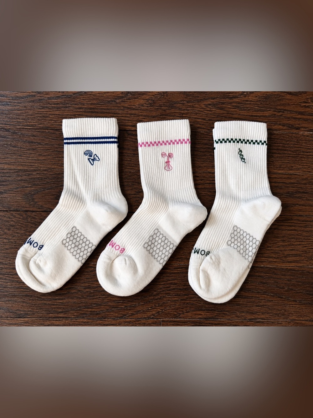 Bombas Women's Modern Rib Half Calf Socks - BNWT Small